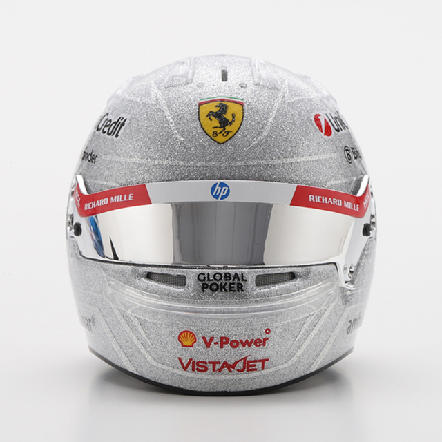 LookSmart F1 Lewis Hamilton – Scuderia Ferrari HP Las Vegas GP 2025 1/5 Scale Mini Replica Helmet
