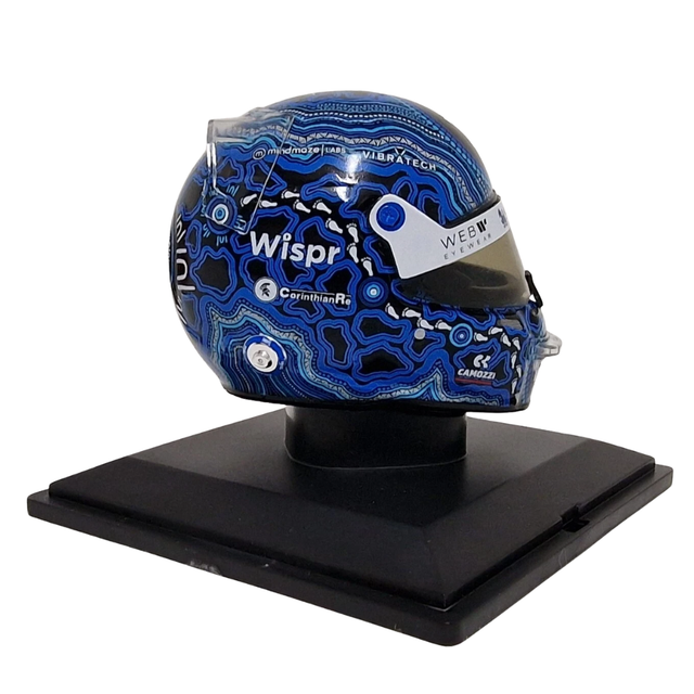 Spark Models F1 Alfa Romeo F1 Team Stake - Valtteri Bottas Australian GP 2023 1/5 Scale Mini Replica Helmet