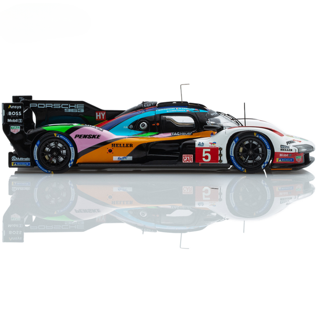 Spark Models Porsche 963 No.5 Porsche Penske Motorsport - Le Mans 24H 2023 - D. Cameron - M. Christensen - F. Makowiecki 1/43 Scale Model