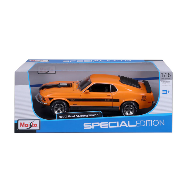 Maisto Ford Mustang Mach 1 1970 1/18 Scale Model