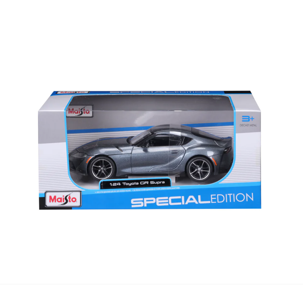 Maisto Toyota Supra GR Grey 1/24 Scale Model