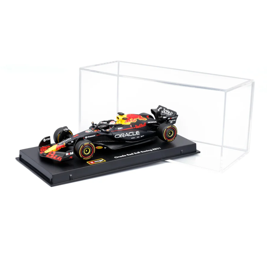 Bburago F1 Red Bull Racing RB21 2025 Max Verstappen With Helmet 1/43 Scale Model