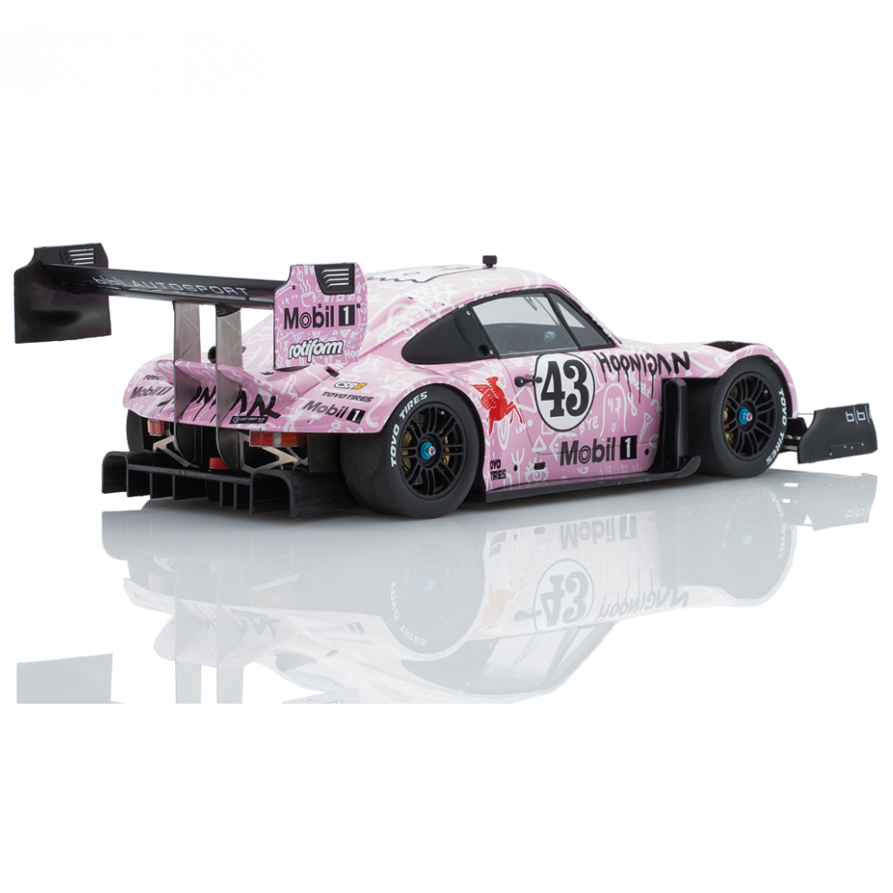 Spark Model HOONIPIGASUS Porsche 911 No.43 Rally Pikes Peak 2022 Ken Block 1/18 Scale Model