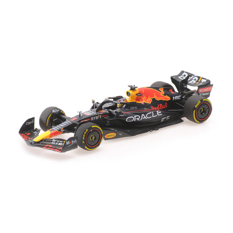 Minichamps F1 Oracle Red Bull Racing RB18 Max Verstappen Winner Miami GP 2022 1/43 Scale Model