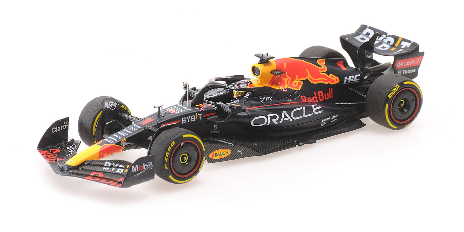 Minichamps F1 Oracle Red Bull Racing RB18 Max Verstappen Winner Miami GP 2022 1/43 Scale Model