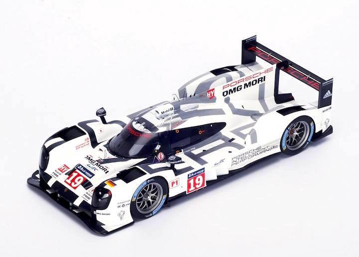 Spark Models Porsche 919 Hybrid No.19 LMP1 Winner Le Mans 24H 2015 - Porsche Team - Winner Le Mans 2015 - N. Hulkenberg - E. Bamber - N. Tandy 1/43 Scale