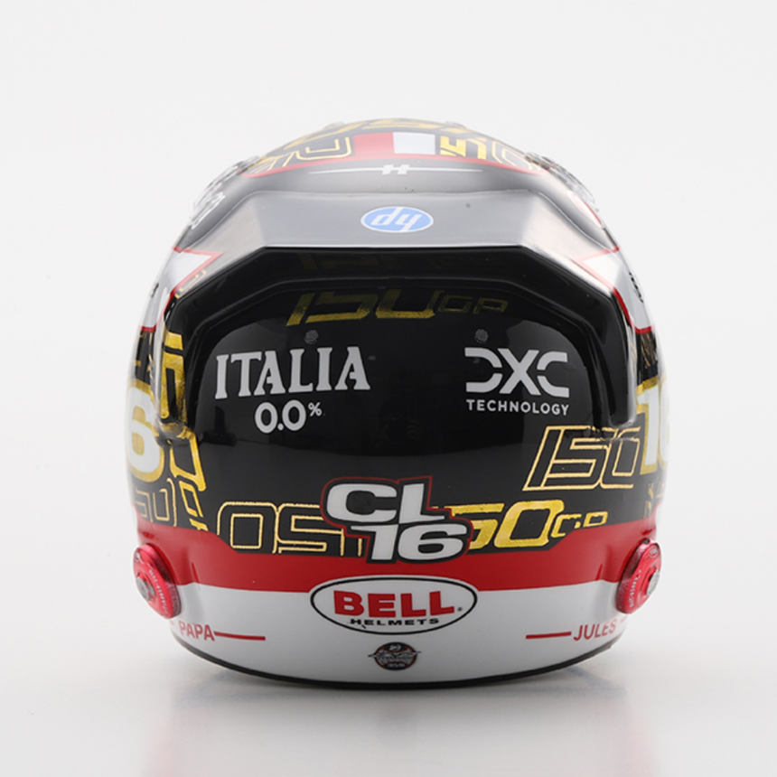 LookSmart F1 Charles Leclerc – Scuderia Ferrari HP - Abu Dhabi GP 2025 1/5 Scale Mini Replica Helmet