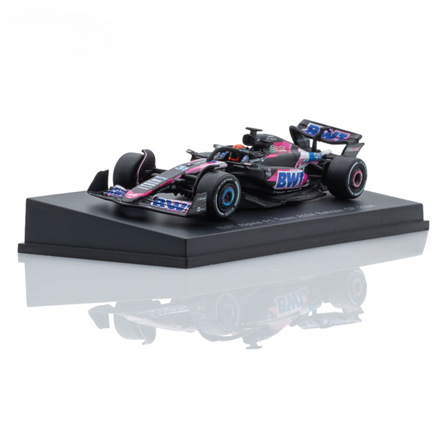 Spark Models F1 BWT Alpine F1 Team A524 No.31 2024-Esteban Ocon 1/64 Scale Model