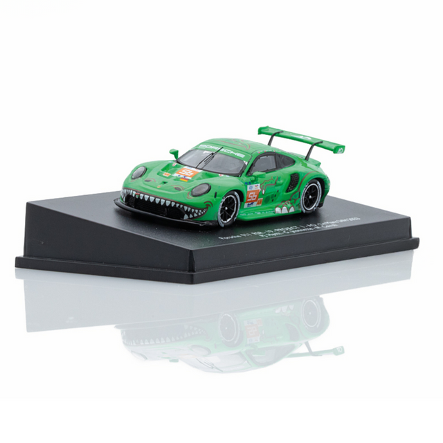 Spark Models Porsche 911 RSR-19 No.56 PROJECT 1 - AO Le Mans 24H 2023 - PJ Hyett - G. Jeannette - M. Cairoli 1/87 Scale Model