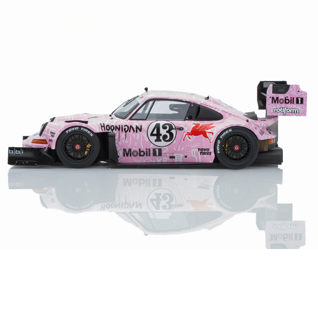 Spark Model HOONIPIGASUS Porsche 911 No.43 Rally Pikes Peak 2022 Ken Block 1/18 Scale Model