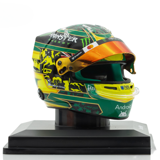 Spark Models F1 McLaren F1 Team - Oscar Piastri - Australian GP 2025 Mini Replica Helmet 1/5 Scale