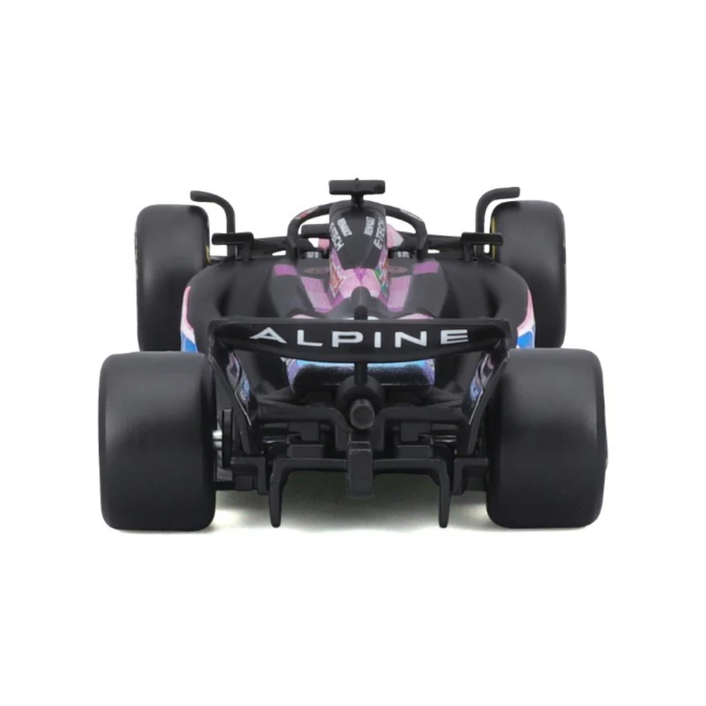 Bburago F1 BWT Alpine F1 Team A524 2024 With Helmet - Esteban Ocon 1/43 Scale Model