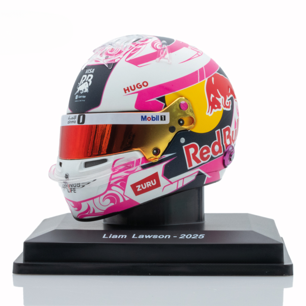 Spark Models F1 Oracle Red Bull Racing - Liam Lawson - 2025 Mini Replica Helmet Model 1/5 Scale Model