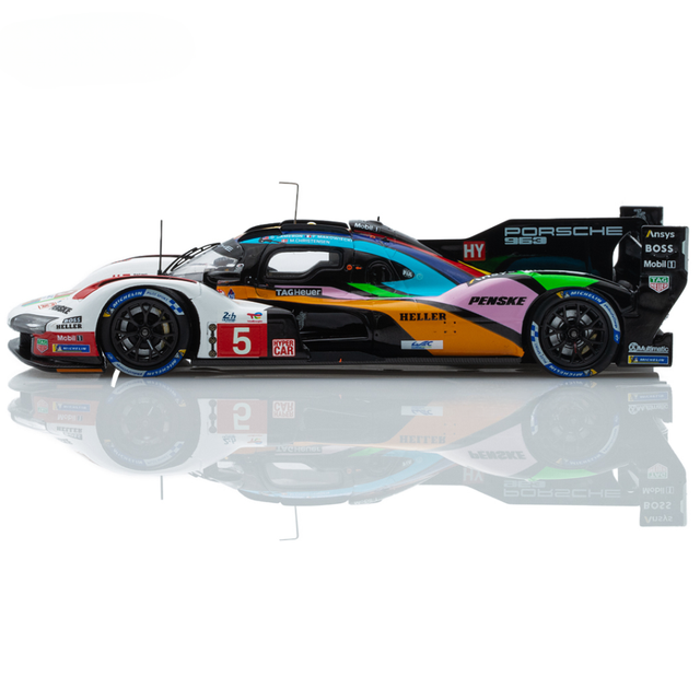Spark Models Porsche 963 No.5 Porsche Penske Motorsport - Le Mans 24H 2023 - D. Cameron - M. Christensen - F. Makowiecki 1/43 Scale Model