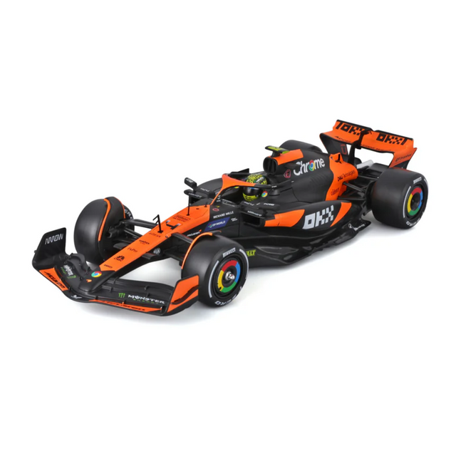 Bburago F1 McLaren F1 MCL38 2024 Model Kit - Lando Norris 1/24 Scale Model