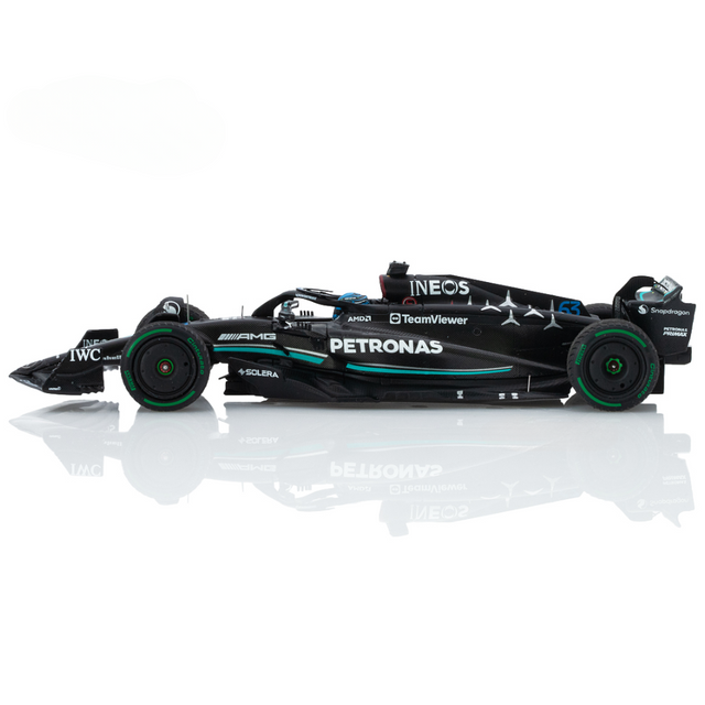 Spark Models F1 Mercedes F1 Team - AMG Petronas F1 W14 E Performance No.63 Mercedes-AMG Petronas Formula One Team 5th Monaco GP 2023 - George Russell 1/43 Scale Model