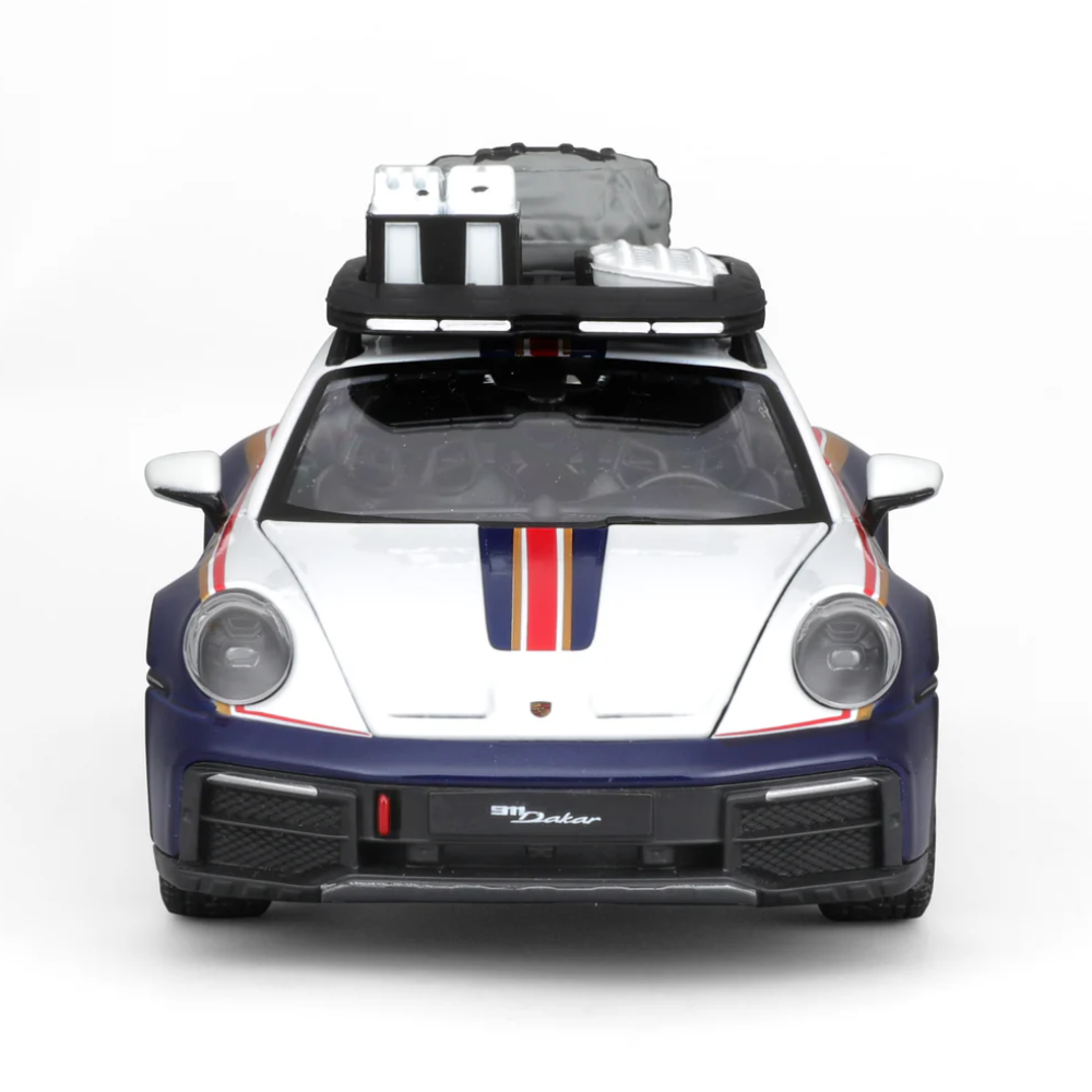 Bburago Porsche 911 Rallye Dakar 2023 1/24 Scale Model Car