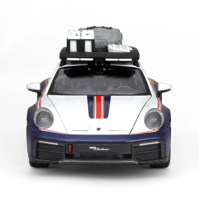 Bburago Porsche 911 Rallye Dakar 2023 1/24 Scale Model Car