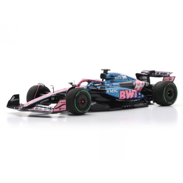 Spark Models F1 Alpine A525 No.10 BWT Alpine F1 Team - 6th British GP 2025 - Pierre Gasly 1/43 Scale Model