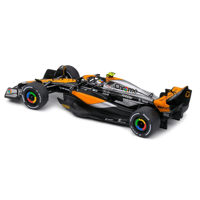 Solido F1 McLaren F1 Team MCL60 Lando Norris 2nd British GP 2023 1/43 Scale Model
