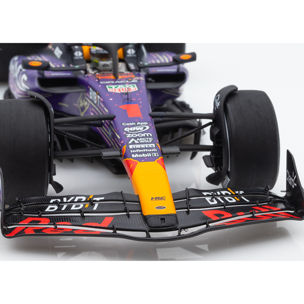 Spark Models F1 Oracle Red Bull Racing RB19 No.1 Oracle Red Bull Racing Winner Las Vegas GP 2023 Max Verstappen 1/18 18S972
