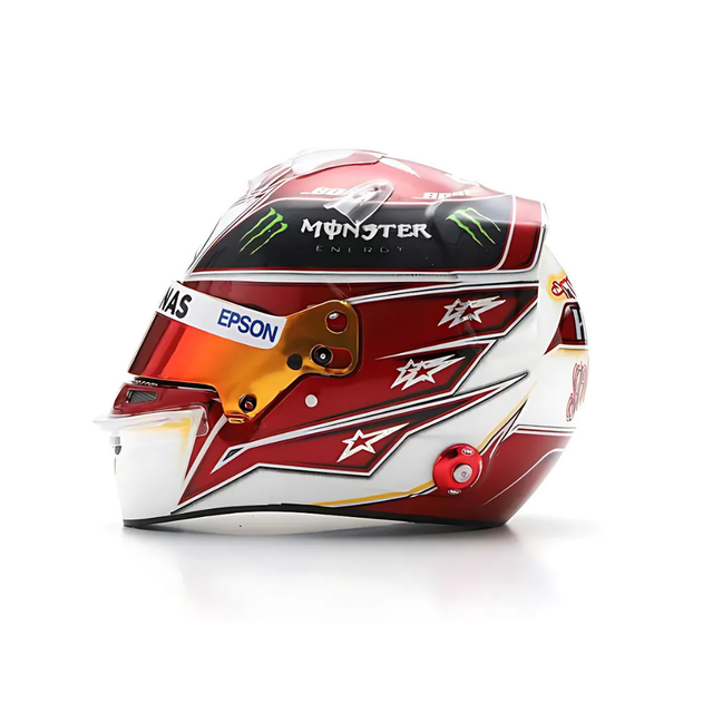 Spark Models F1 Lewis Hamilton - US GP - F1 World Championship 2019 Mini Replica Helmet 1/5 Scale