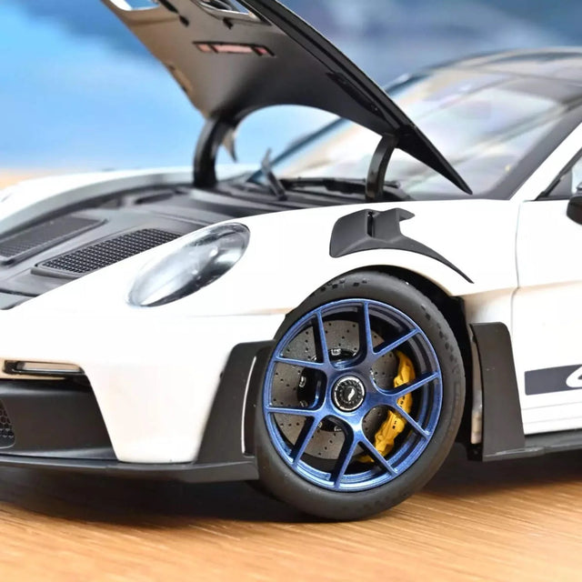 Norev Porsche 911 GT3 RS Weissach Pack White 1/18 Scale Model