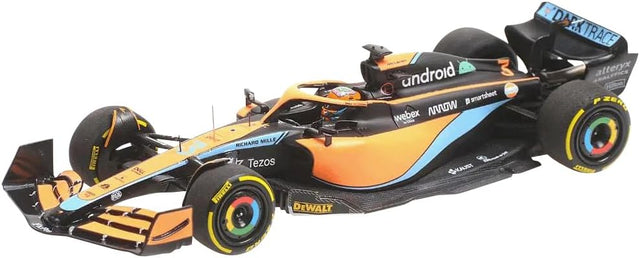 Minichamps F1 McLaren F1 Team MCL36 Daniel Ricciardo Bahrain GP 2022 1/43 Scale Model