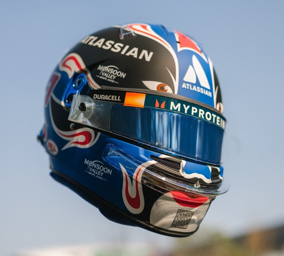 Spark Models F1 Williams Racing - Alexander Albon - Chinese GP 2025 Mini Replica Helmet 1/5 Scale