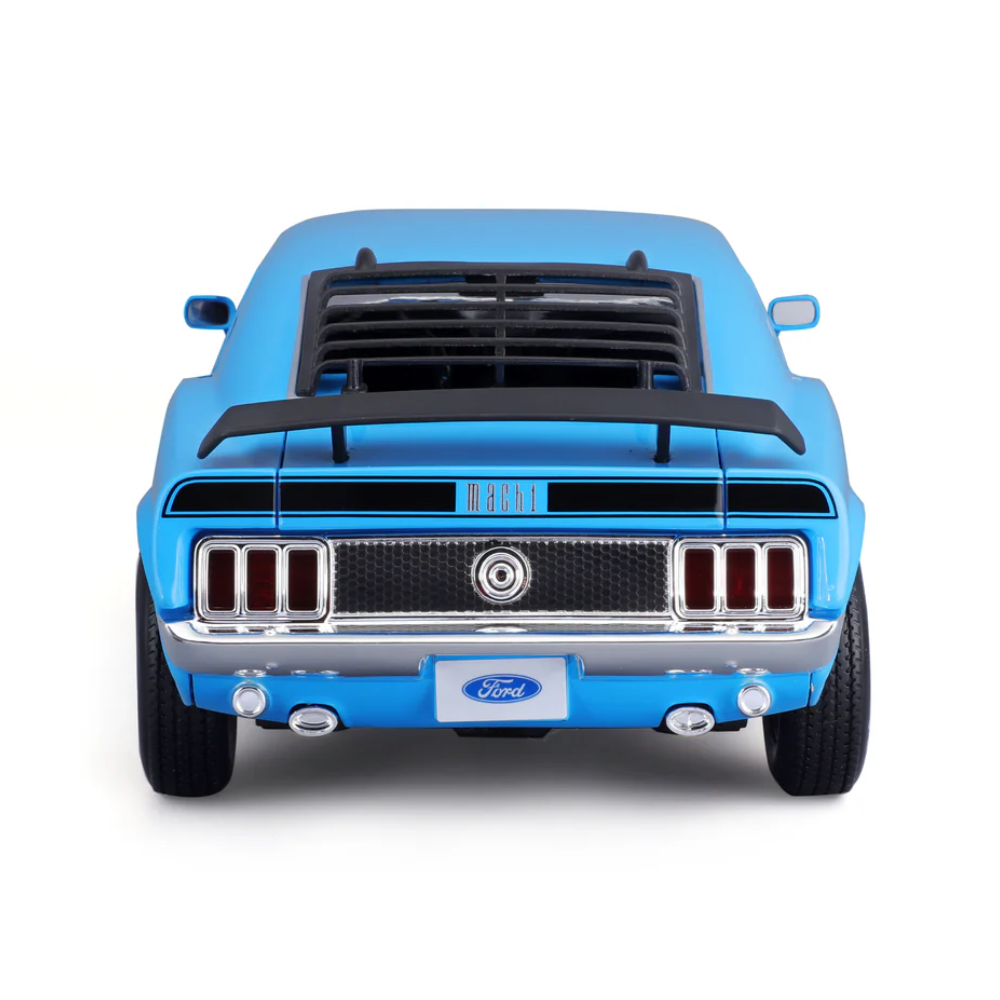 Maisto Ford Mustang Mach 1 1970 (Blue) 1/18 Scale Model