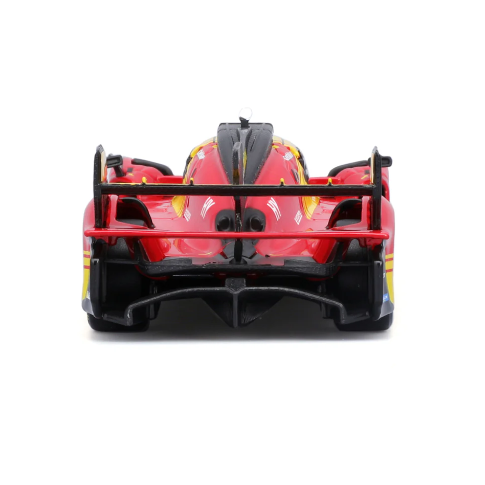 Bburago Ferrari Racing 499P Le Mans Hypercar 2024 AF Corse No.50 Hard Case 1/43 Scale Model