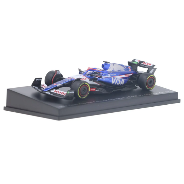 Spark Models F1 Visa Cash App F1 Team VCARB 01 No.3 2024- Daniel Ricciardo 1/64 Scale Model