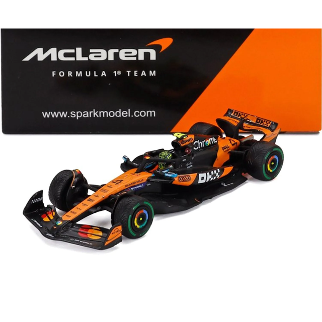 Spark Models F1 McLaren F1 MCL39 No.4 McLaren Formula 1 Team - Winner Australian GP 2025 - Lando Norris 1/64 Scale Model