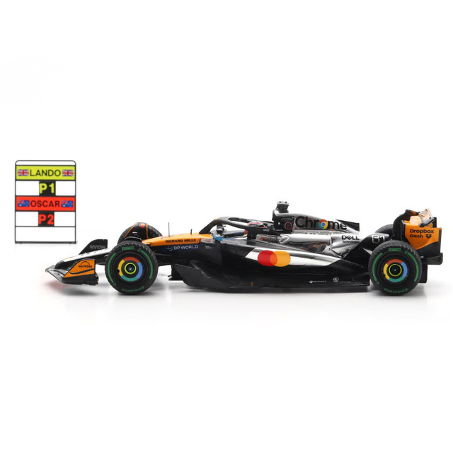 Spark Models F1 McLaren MCL39 No.81 McLaren F1 Team - 2nd British GP 2025 - Oscar Piastri 1/43 Scale Model