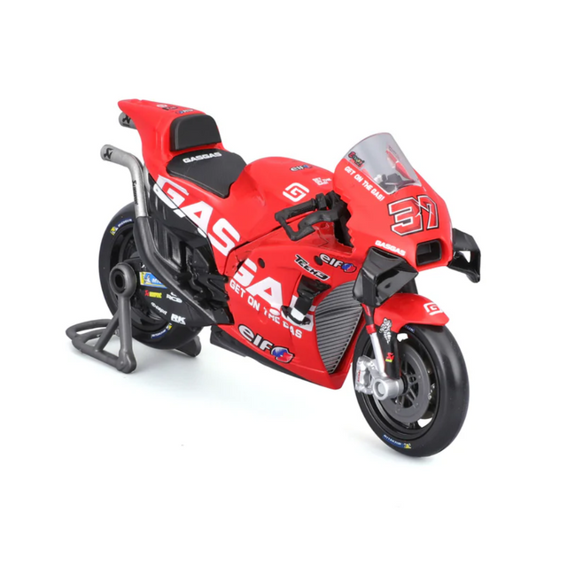 Maisto 2023 Motorbike Gasgas Factory Tech3 (#37 Fernandez) 1/18 Scale Model
