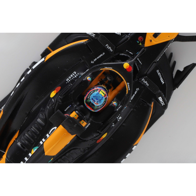 Spark Models F1 McLaren F1 MCL38 No.4 & No.81 Constructor Champion 2024 - Lando Norris & Oscar Piastri 1/43 Scale Model