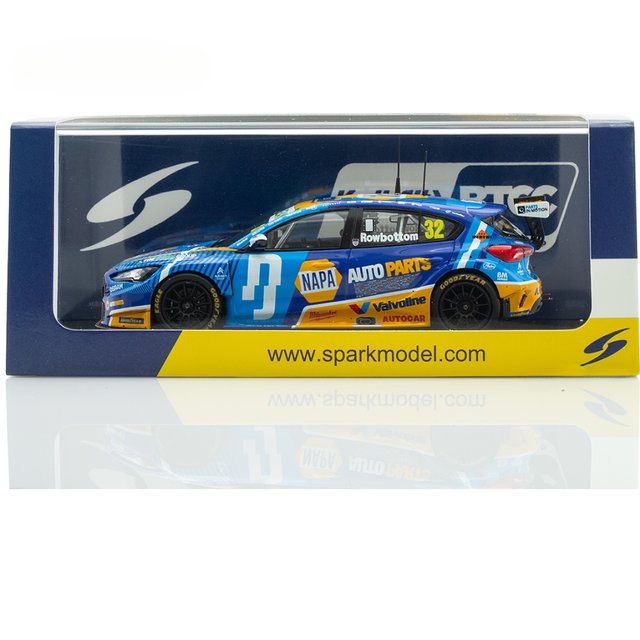Spark Models NAPA Racing UK No.32 Ford Focus BTCC - Knockhill BTCC - Daniel Rowbottom 1/43 Scale Model