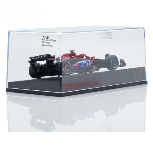 Spark Models F1 BWT Alpine F1 Team A524 No.31 2024-Esteban Ocon 1/64 Scale Model