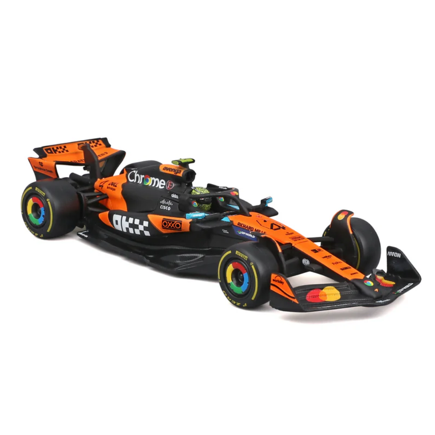 Bburago F1 McLaren F1 Team MCL39 2025 Lando Norris With Helmet 1/43 Scale Model