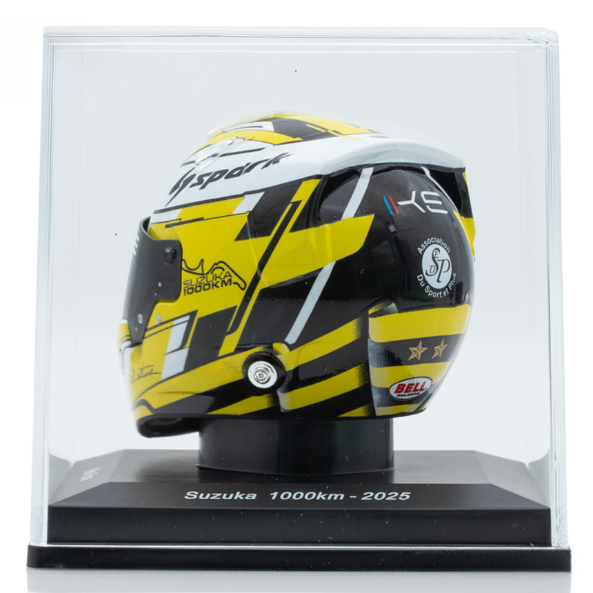 Spark Models F1 Kevin Estre - Suzuka 1000km 2025 Mini Replica Helmet 1/5 Scale Model