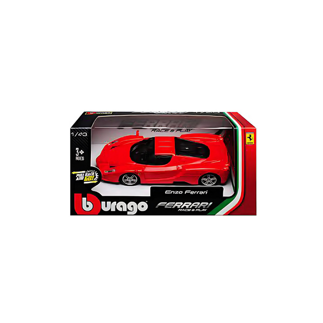 Bburago Ferrari Race & Play (Single Car) 1/43 Scale Model Toy Car