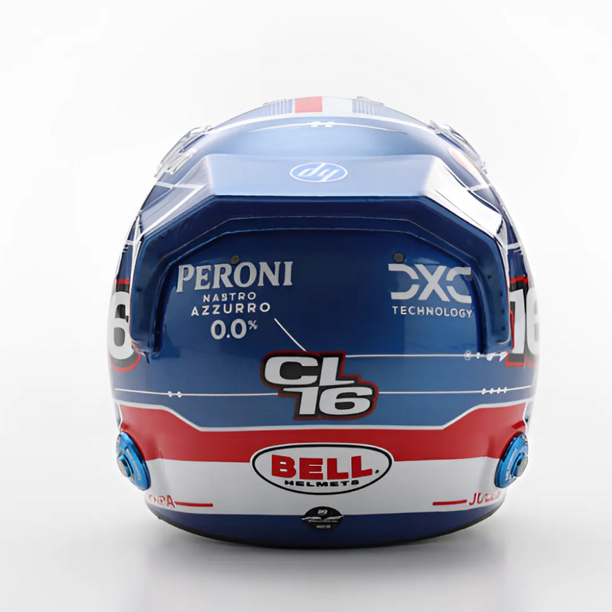 LookSmart F1 Charles Leclerc - Scuderia Ferrari HP – Miami GP 2025 Mini Replica Helmet 1/5 Scale