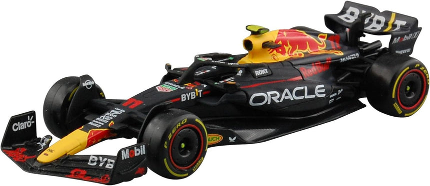 Bburago F1 Red Bull Racing RB19 2023 Sergio Perez With Helmet 1/24 Scale Model Car
