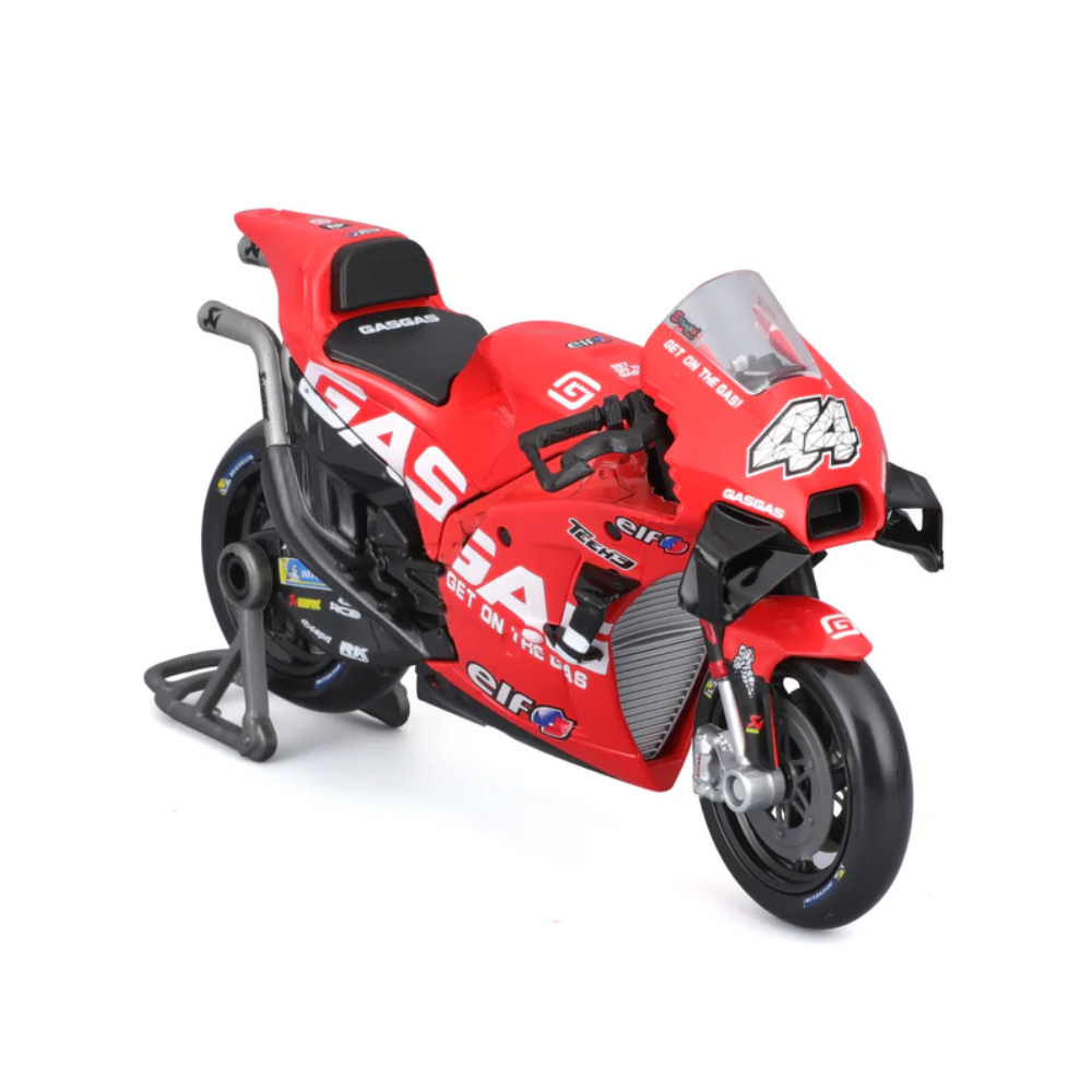 Maisto 2023 Motorbike Gasgas Factory Tech3 (#44 Espargaro) 1/18 Scale Model