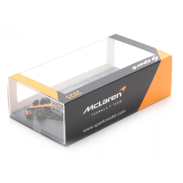 Spark Models McLaren MCL39 No.4 3rd Abu Dhabi GP 2025 - Lando Norris - F1 Drivers' World Champion 2025 1/43 Scale Model