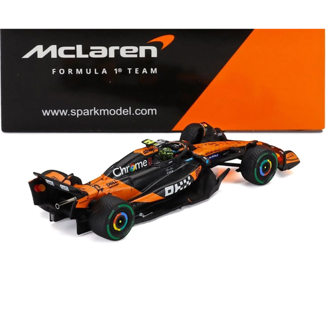 Spark Models F1 McLaren F1 MCL39 No.4 McLaren Formula 1 Team - Winner Australian GP 2025 - Lando Norris 1/64 Scale Model