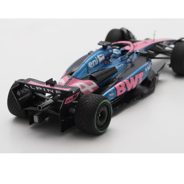 Spark Models F1 Alpine A525 No.10 BWT Alpine F1 Team - 6th British GP 2025 - Pierre Gasly 1/43 Scale Model