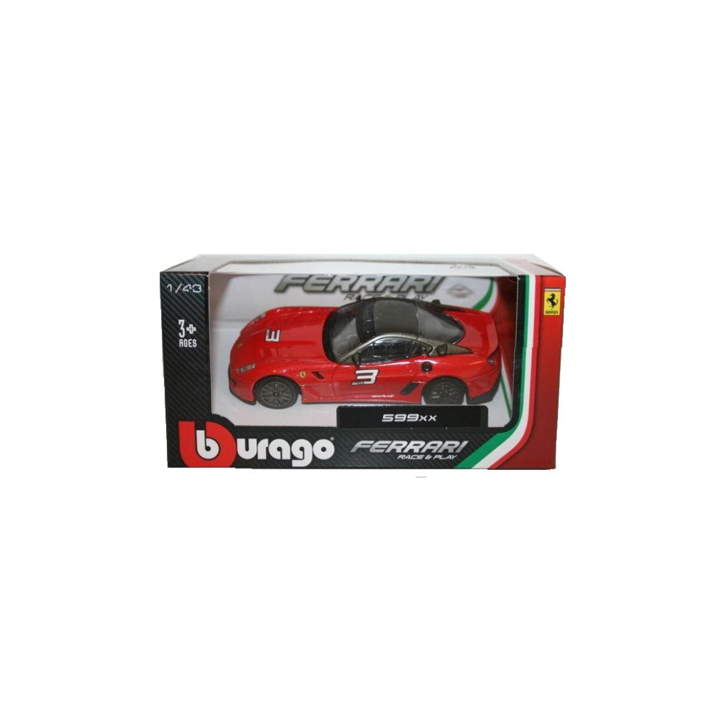 Bburago Ferrari Race & Play (Single Car) 1/43 Scale Model Toy Car