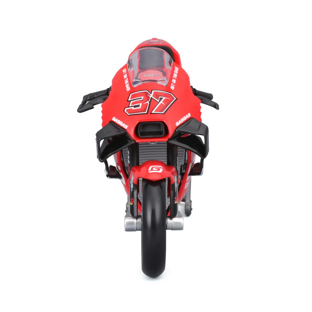 Maisto 2023 Motorbike Gasgas Factory Tech3 (#37 Fernandez) 1/18 Scale Model