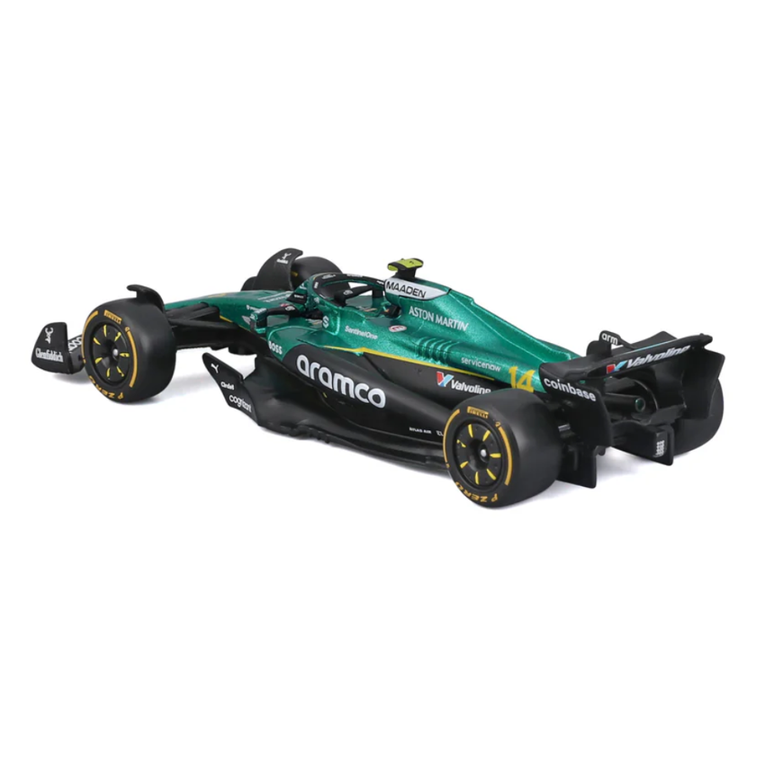 Bburago F1 Aston Martin F1 Team AMR25 Fernando Alonso 1/43 Scale Model